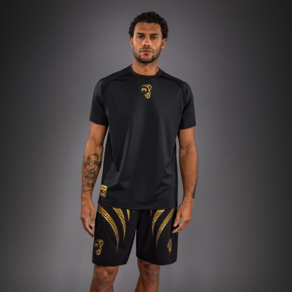 Футболка Venum x Mike Tyson Tiger Dry Tech - Black/Gold