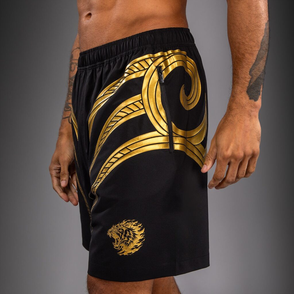 Шорты Venum x Mike Tyson Tiger Training - Black/Gold