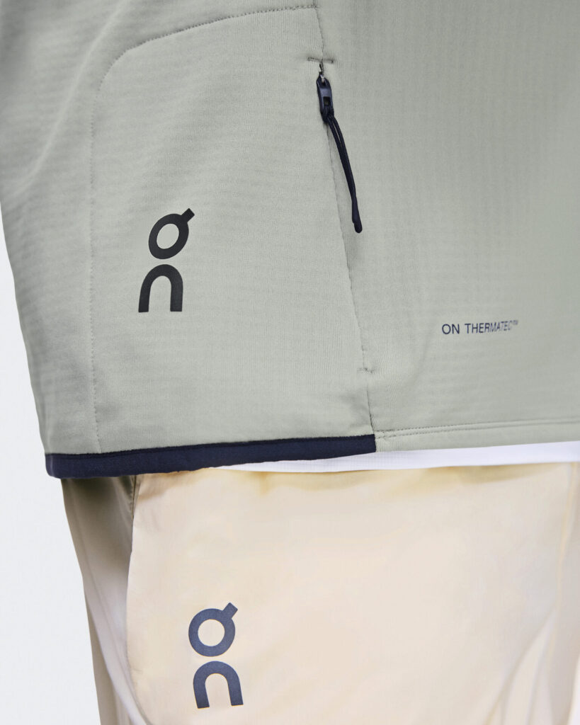 Толстовка On Climate Zip : Men's Breathable Midlayer Hoodie