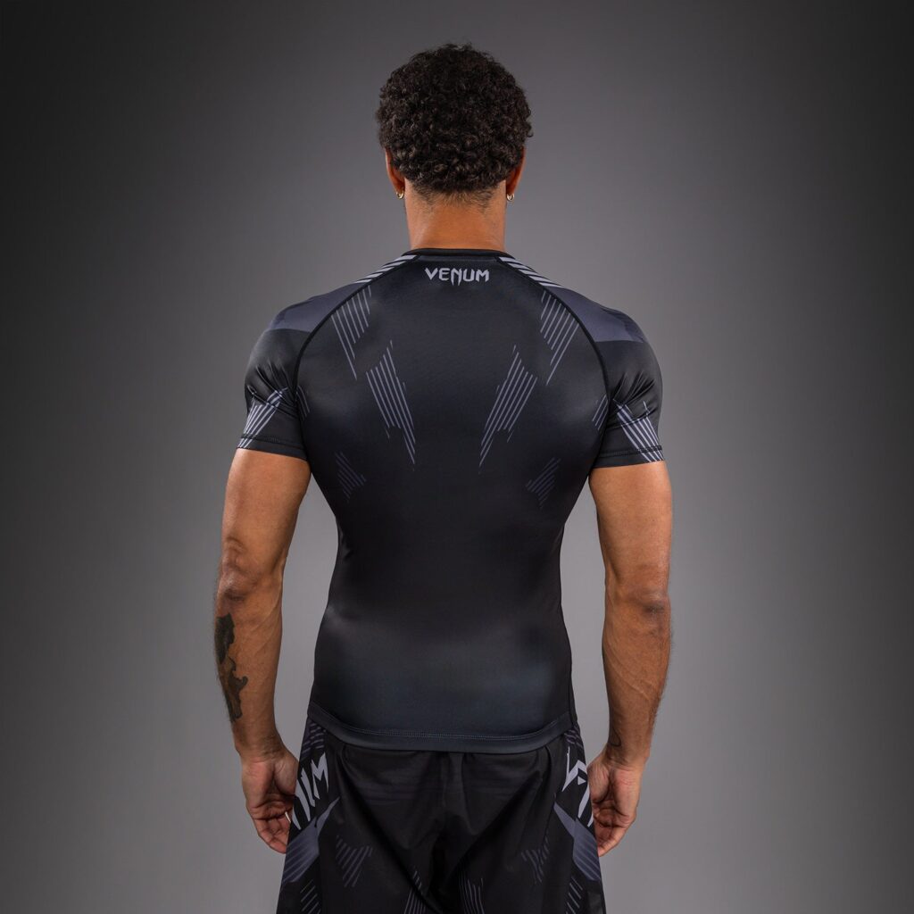 Рашгард Venum No-Gi 6.0 Short Sleeve - Black/Grey