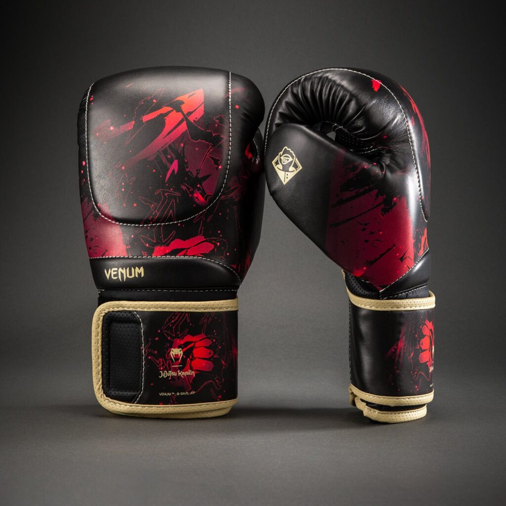 Перчатки Jujutsu Kaisen x Venum Itadori Impact Evo Boxing s - Black/Red