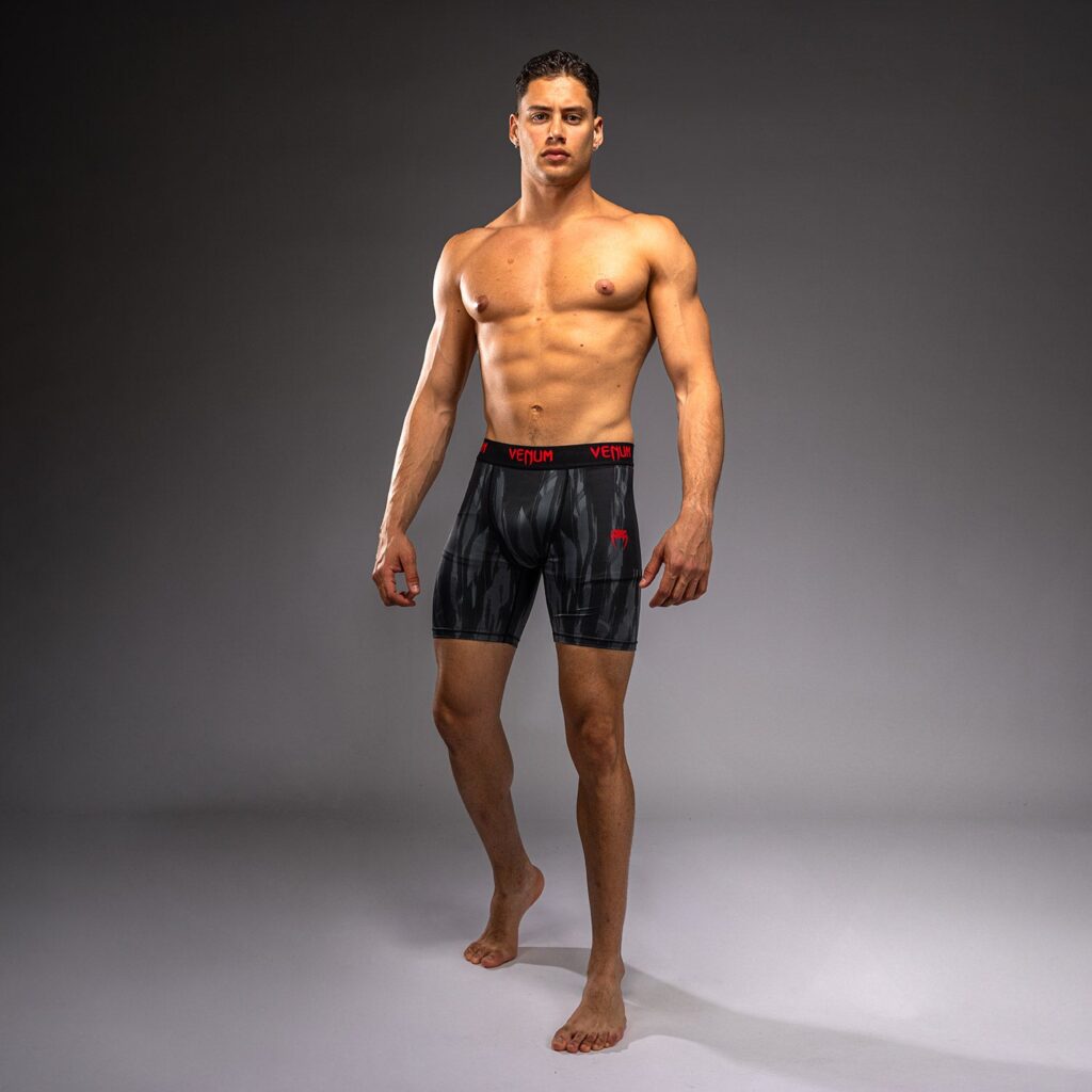 Шорты Venum Demon Vale Tudo - Black/Grey
