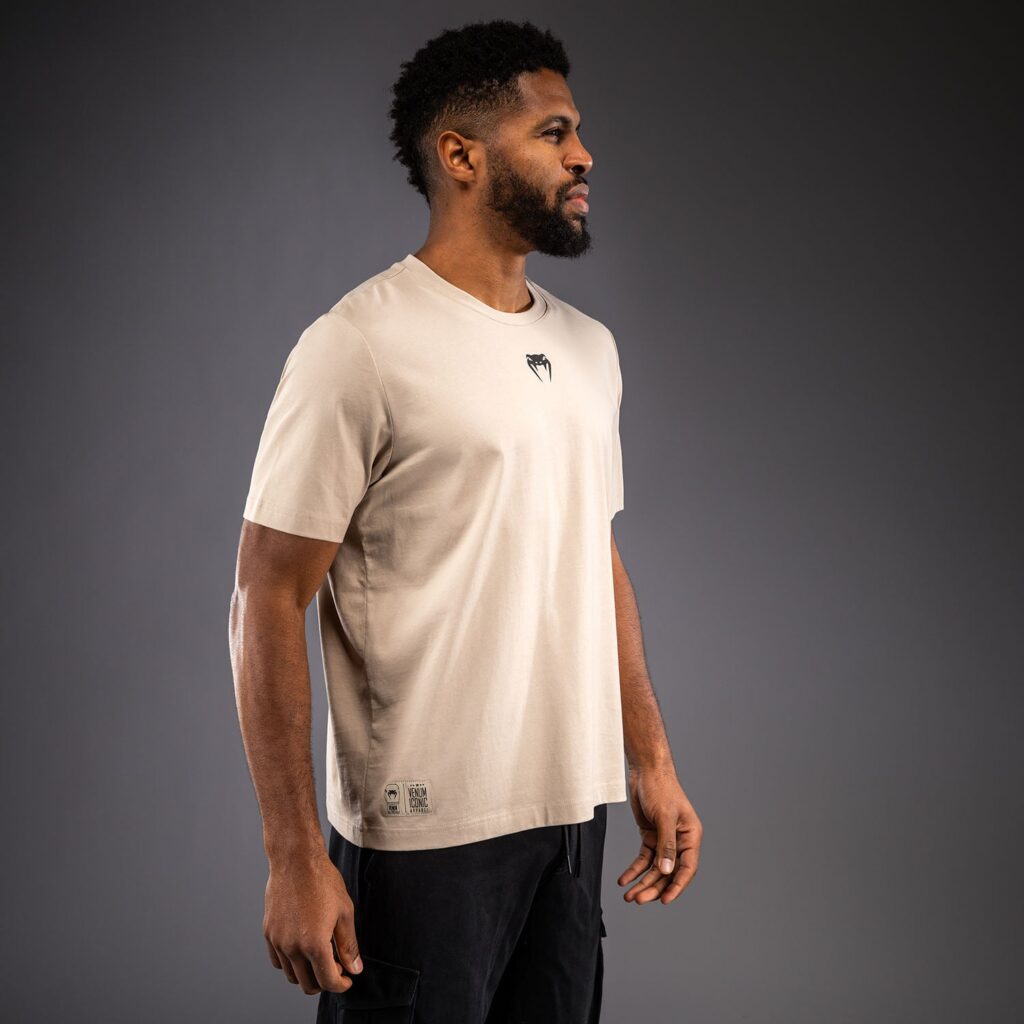 Футболка Venum Fight Icon Cotton - Beige