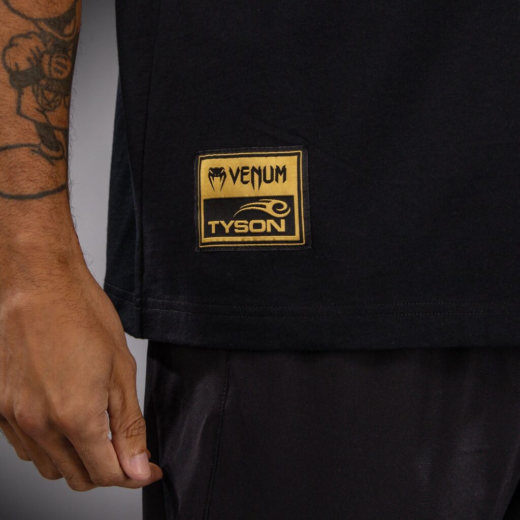 Футболка Venum x Mike Tyson Tiger - Black/Gold