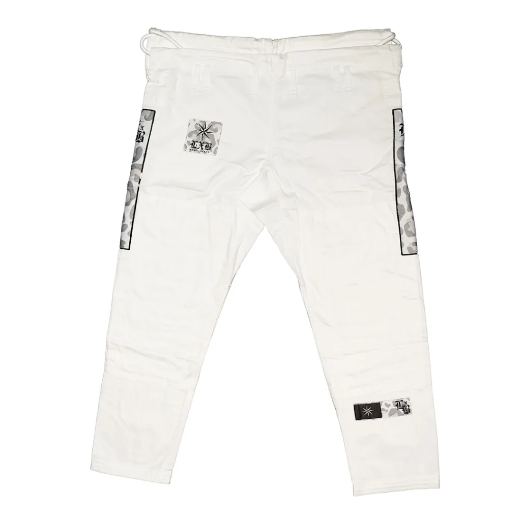Кимоно Level x Black NINJA SHIT V3 - White