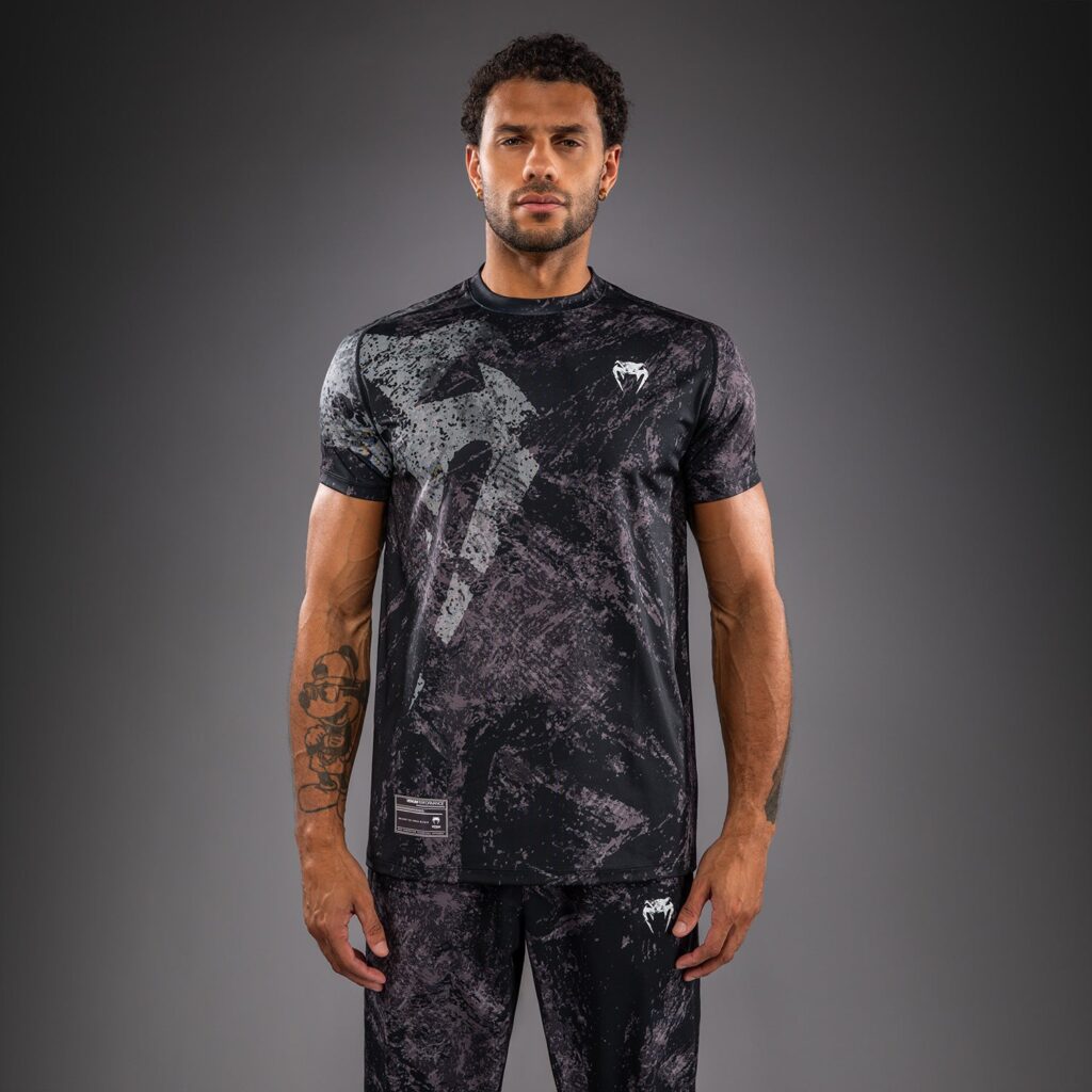 Футболка Venum Rage & Workout Dry Tech - Black/Grey