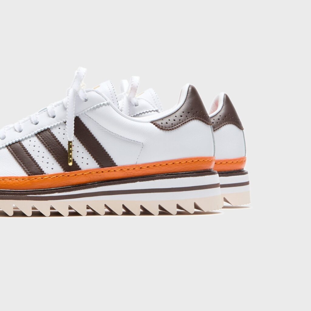 Кроссовки adidas x CLOT Superstar - White / Coffee / Uniora