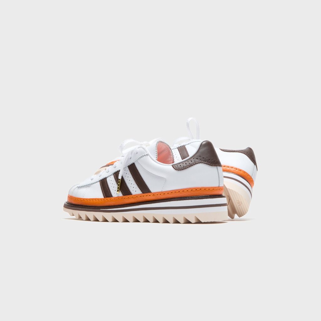Кроссовки adidas x CLOT Superstar - White / Coffee / Uniora