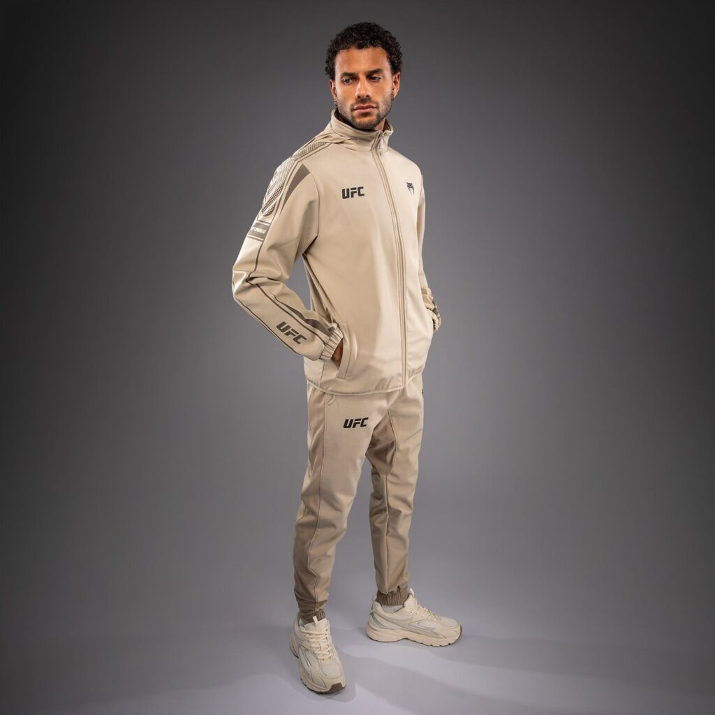 Худи Venum UFC Unity by Venum Authentic Fight Week Men's Zip - Sand