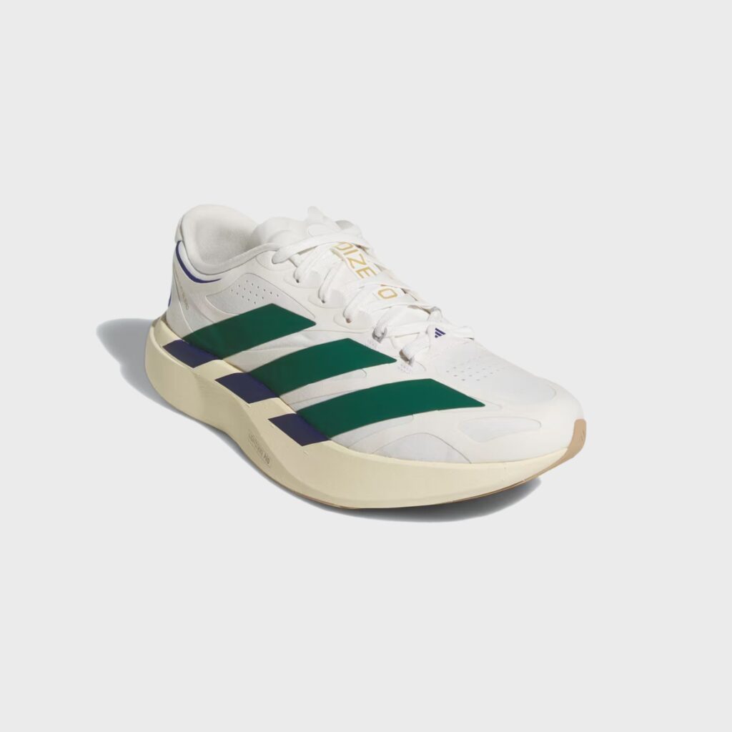 Кроссовки adidas Adizero Evo SL Exo Suede - Core White / Collegiate Green / Cream White