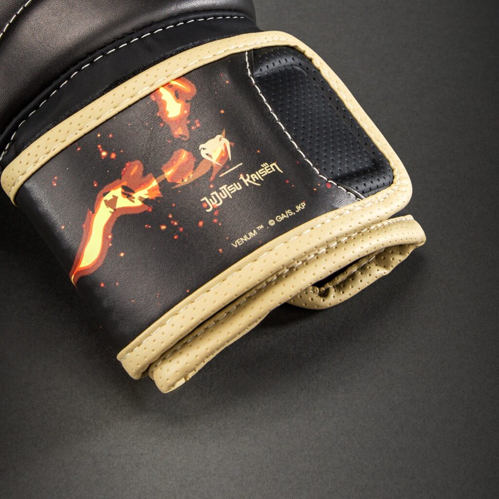 Перчатки Jujutsu Kaisen x Venum Sukuna Impact Evo Boxing s - Black/Beige