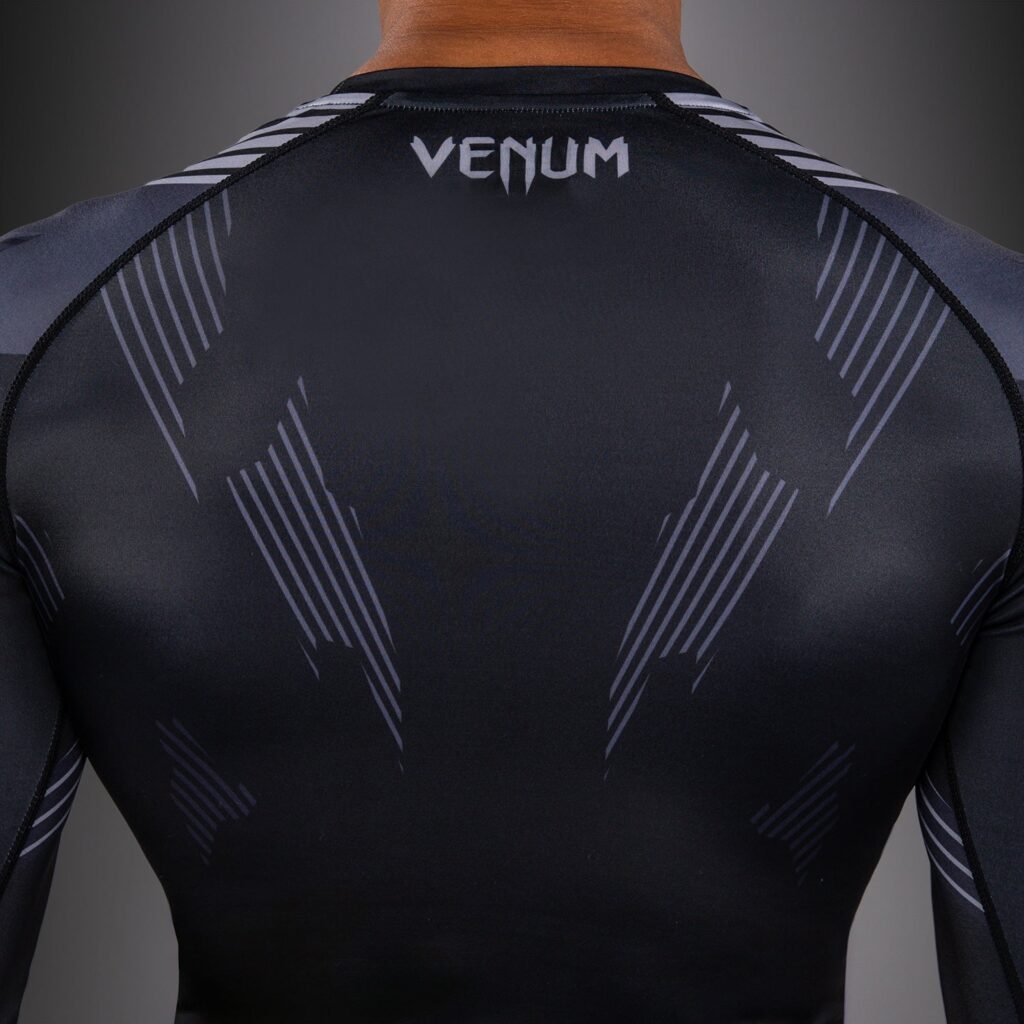 Рашгард Venum No-Gi 6.0 Long Sleeve - Black/Grey