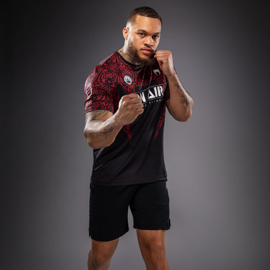 Футболка Venum Bulgarian Top Team (BTT) Dry-Tech - Black/Red