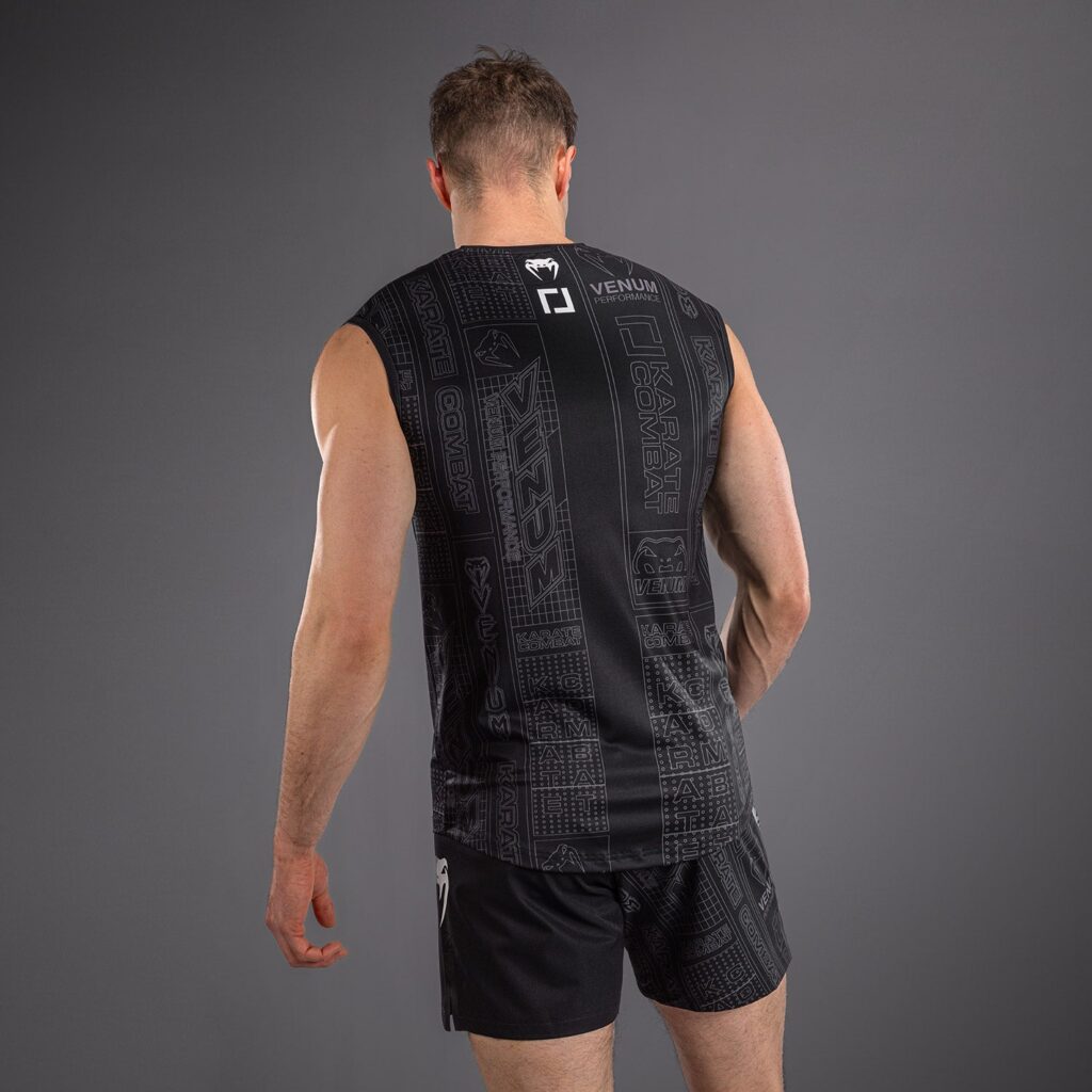 Футболка Karate Combat by Venum Dry-Tech Tank Top - Black/Grey