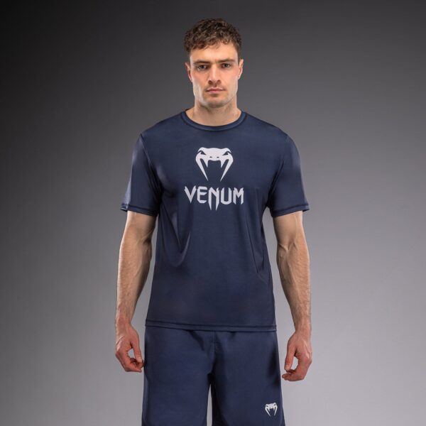 Футболка Venum Classic Dry Tech - Navy Blue/White