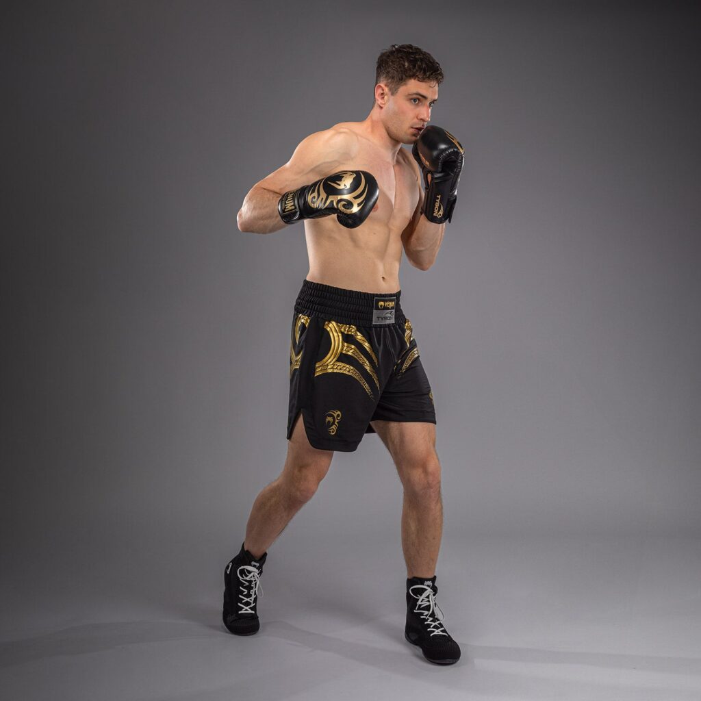 Шорты Venum x Mike Tyson Tiger Boxing - Black/Gold