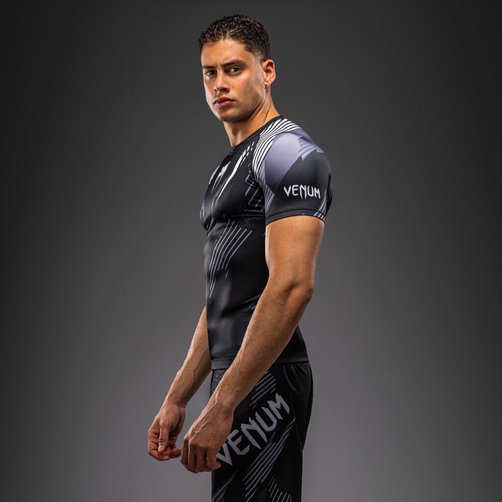 Рашгард Venum No-Gi 6.0 Short Sleeve - Black/White