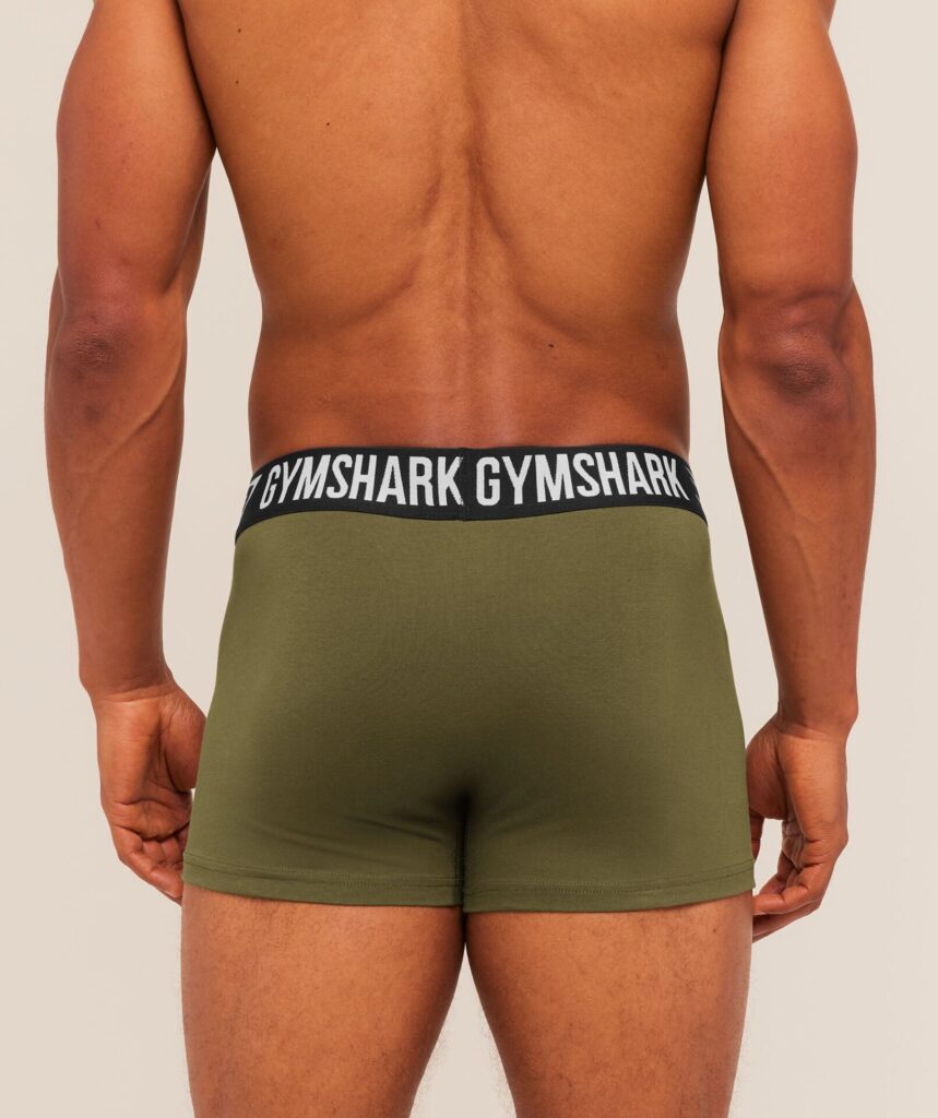 Gymshark Boxer Brief 5PK - Chalk Beige/Canvas Green/Espresso Brown/Cherry Purple/Lifestyle Brown