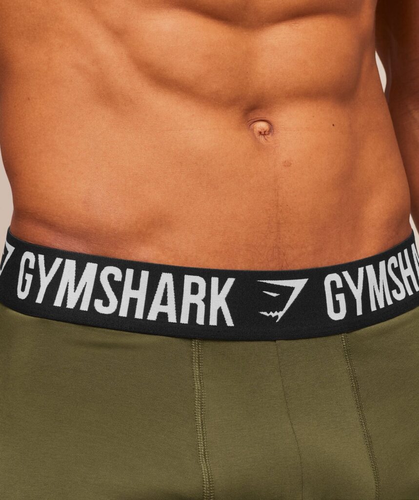 Gymshark Boxer Brief 5PK - Chalk Beige/Canvas Green/Espresso Brown/Cherry Purple/Lifestyle Brown