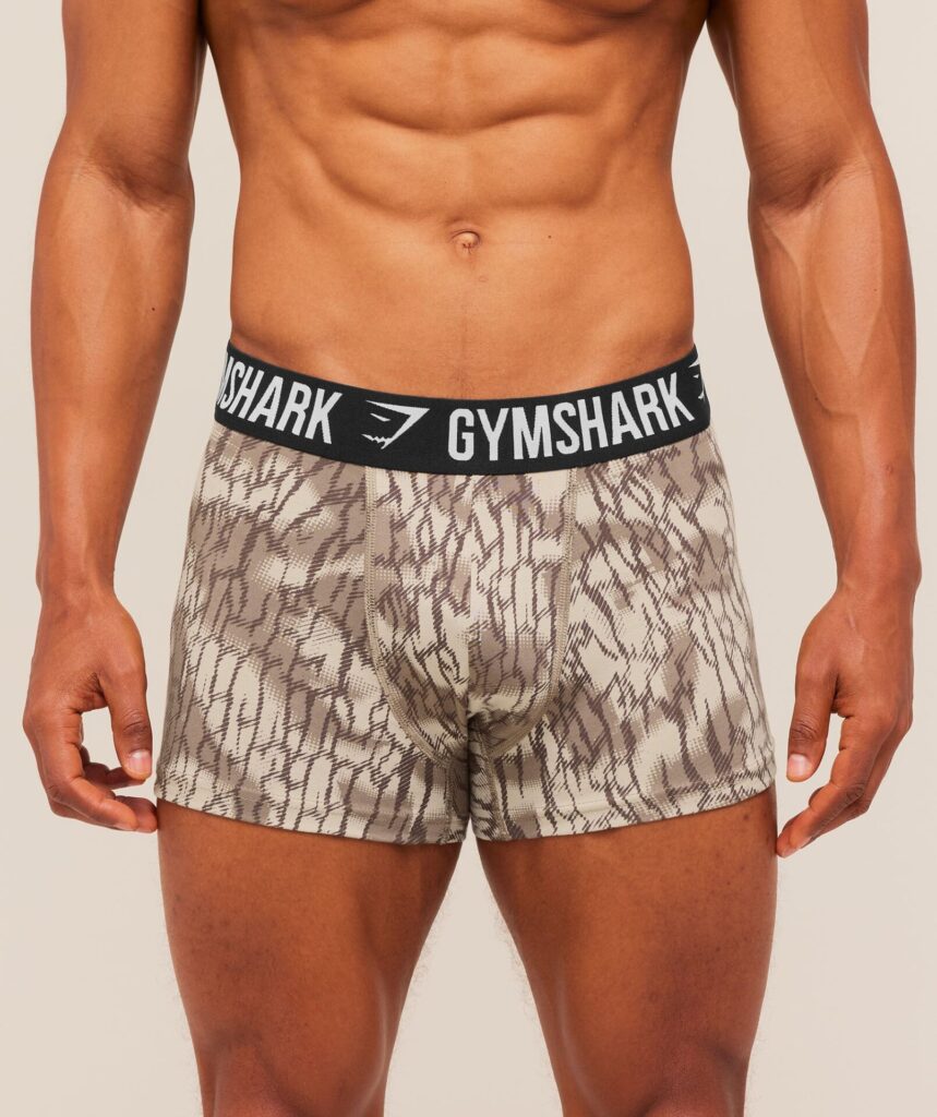 Gymshark Boxer Brief 3PK - Ash Grey/Chalk Beige/Lifestyle Brown
