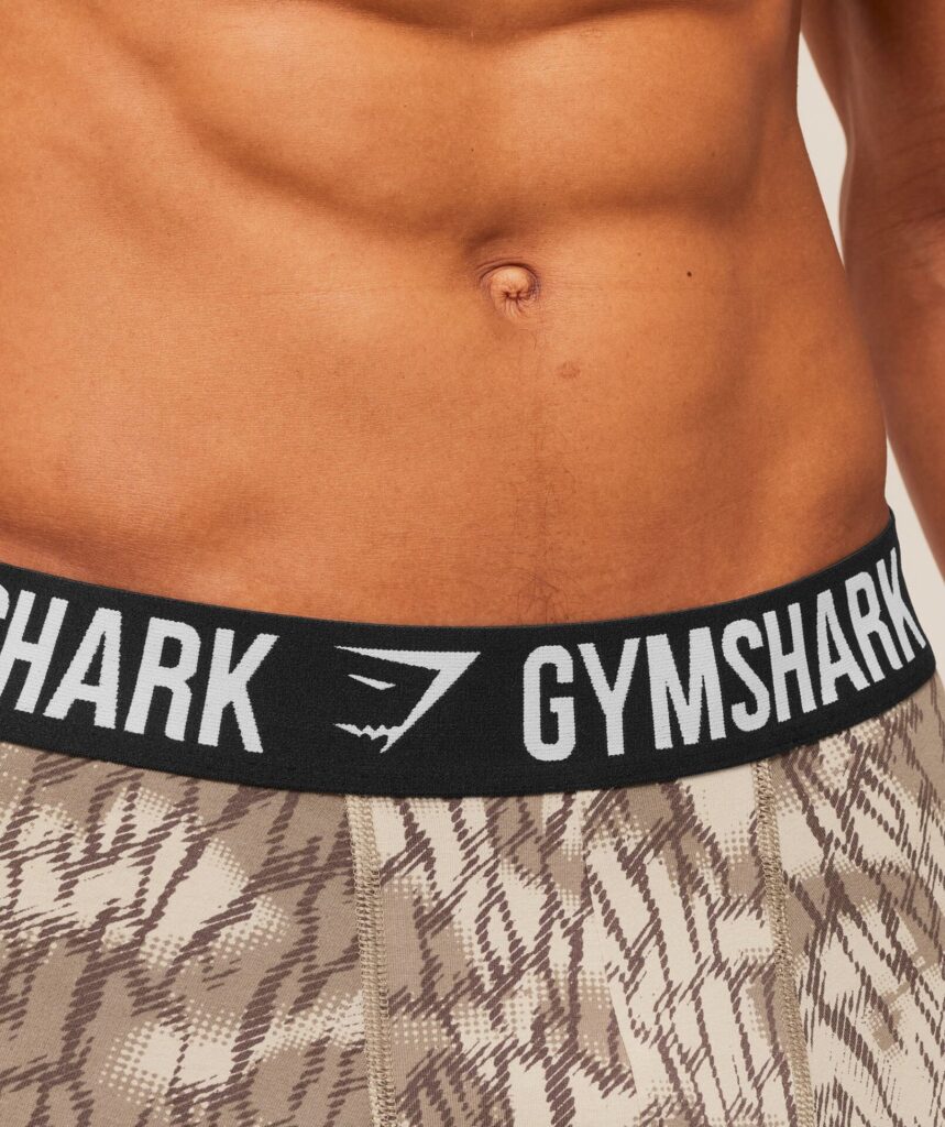 Gymshark Boxer Brief 3PK - Ash Grey/Chalk Beige/Lifestyle Brown