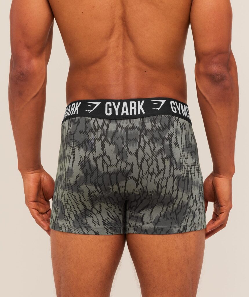 Gymshark Boxer Brief 3PK - Ash Grey/Chalk Beige/Lifestyle Brown
