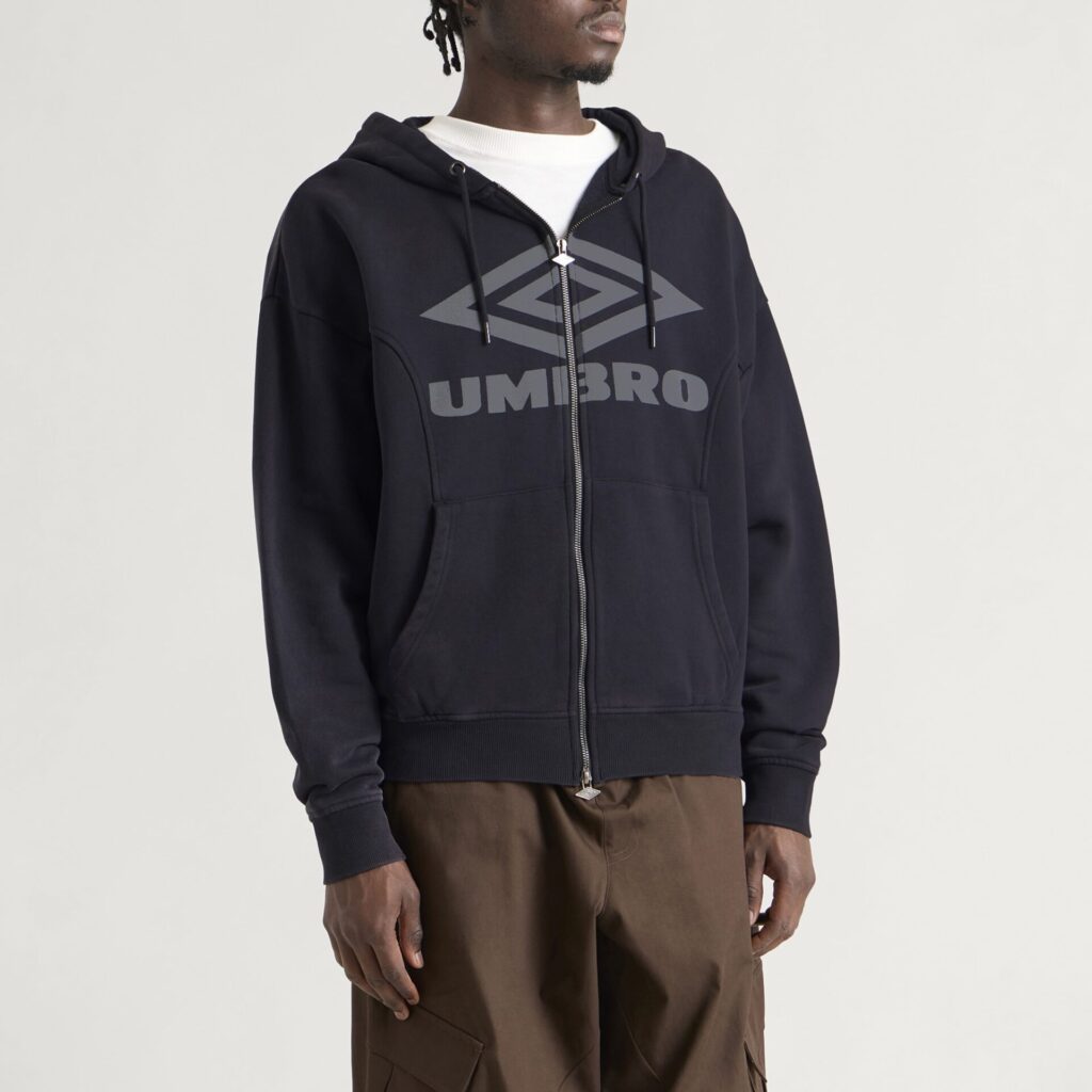 Худи Umbro Washed Zip Through