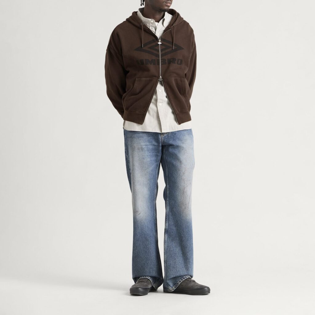 Худи Umbro Washed Zip Through