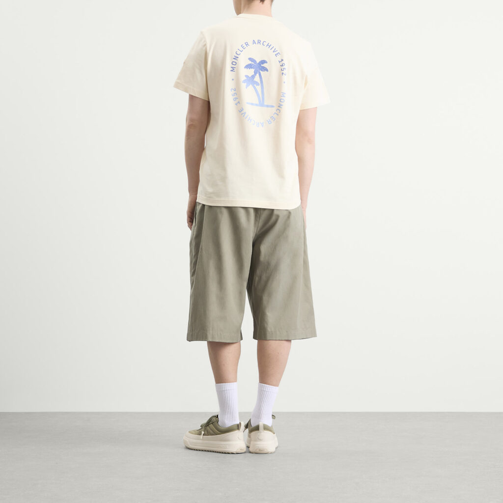 Футболка Moncler Palm Logo Pocket