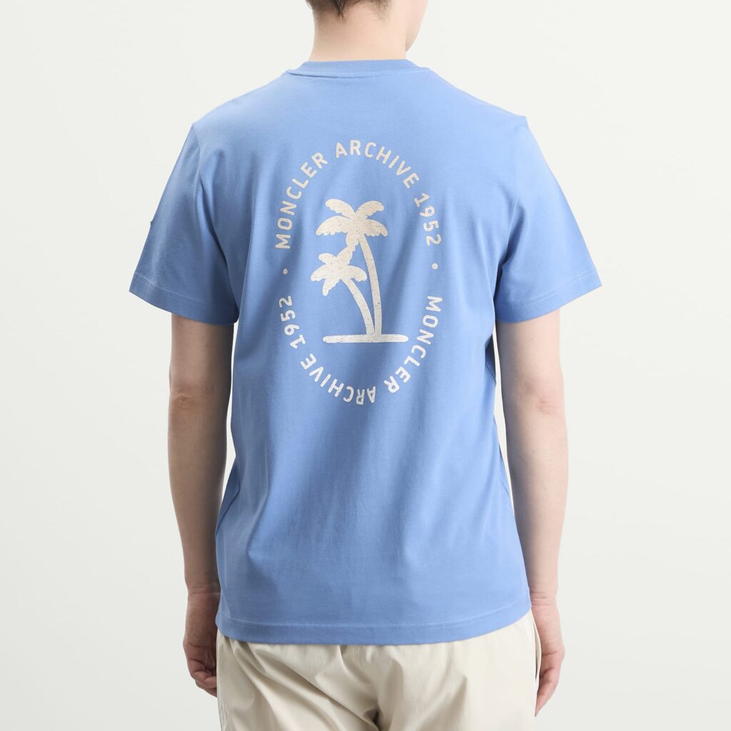 Футболка Moncler Palm Logo Pocket