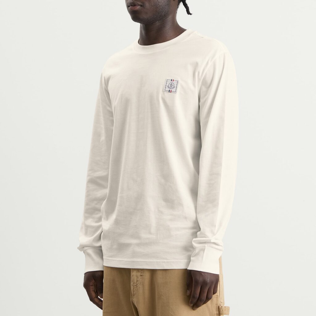 Футболка Moncler Long Sleeve Cotton