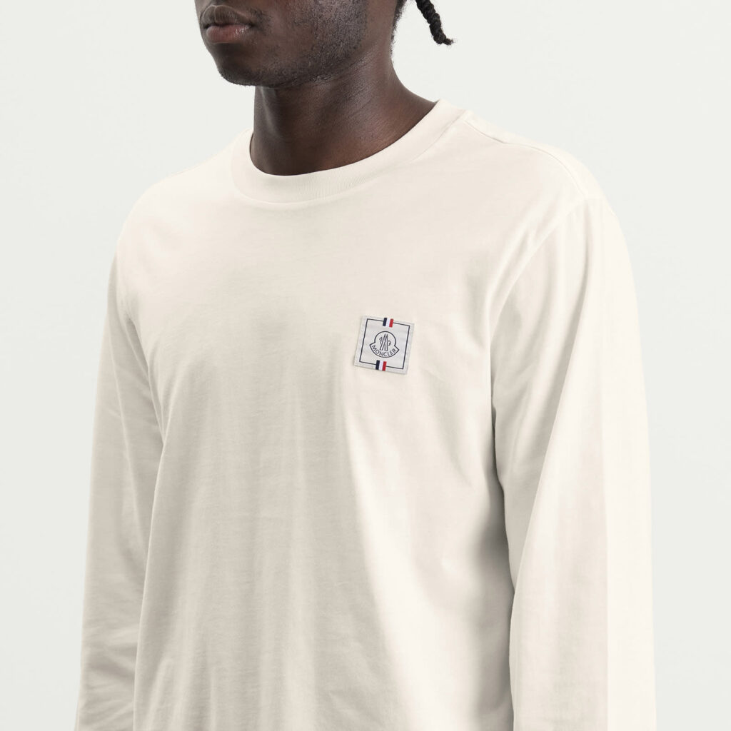 Футболка Moncler Long Sleeve Cotton
