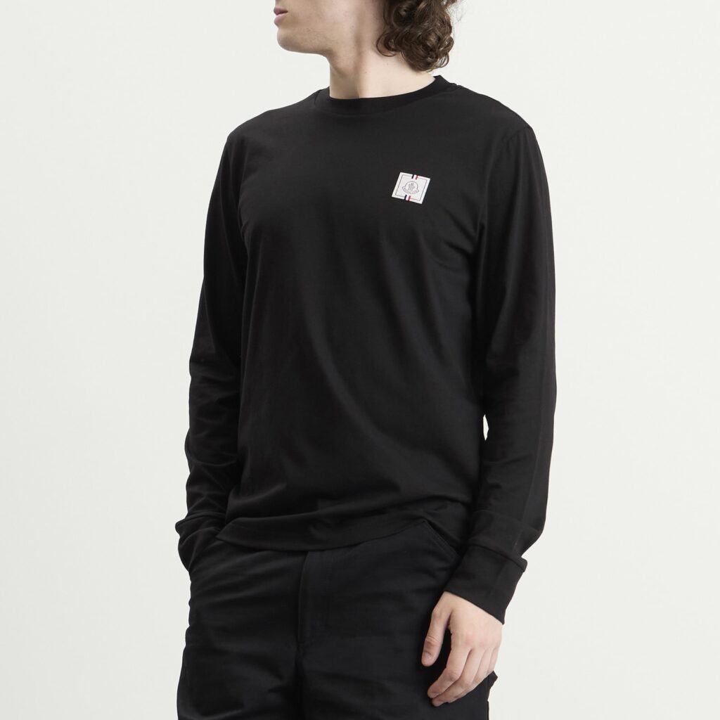 Футболка Moncler Long Sleeve Cotton