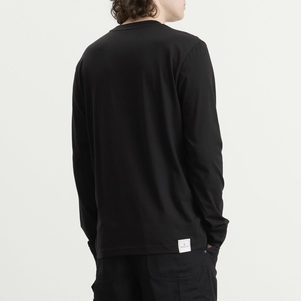 Футболка Moncler Long Sleeve Cotton