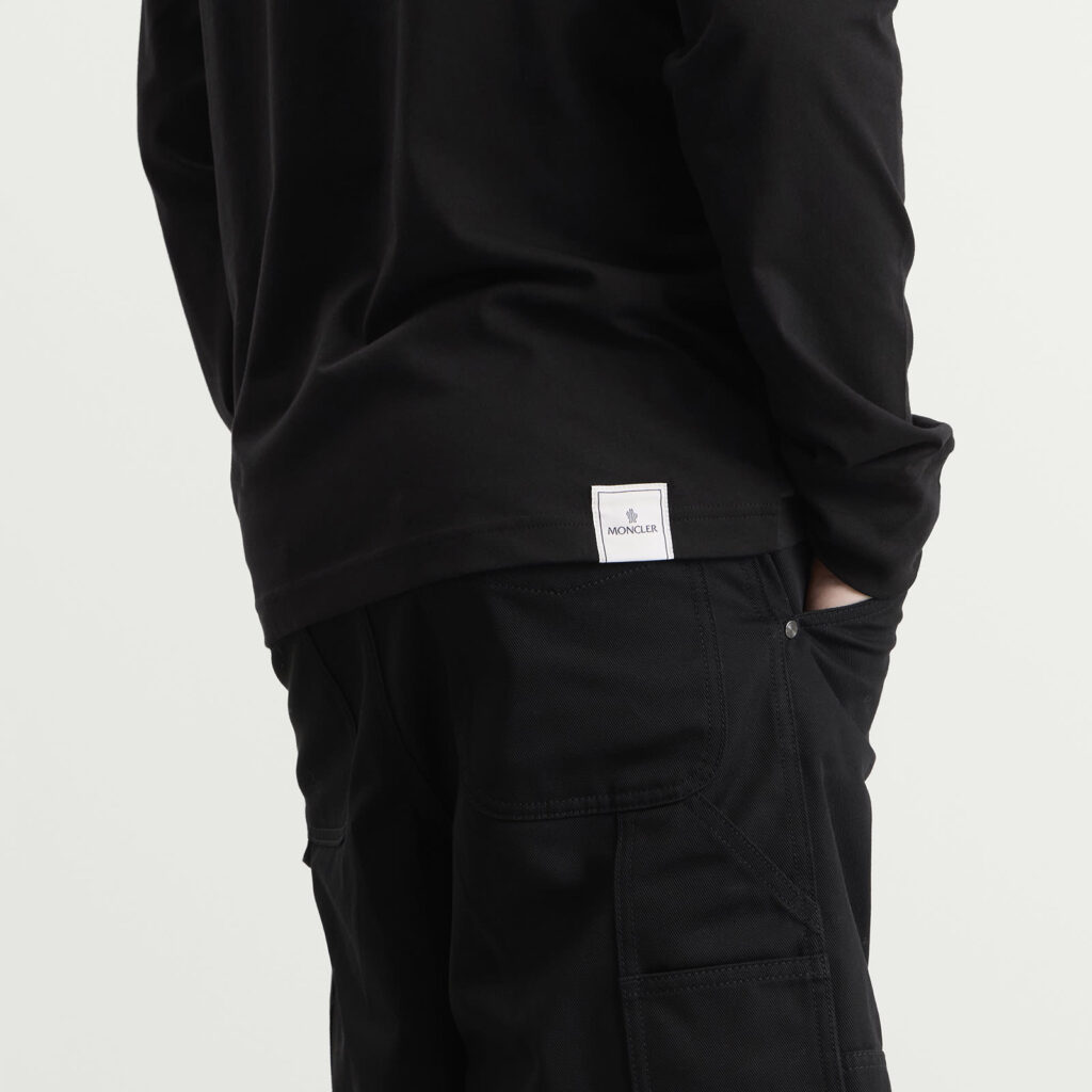 Футболка Moncler Long Sleeve Cotton