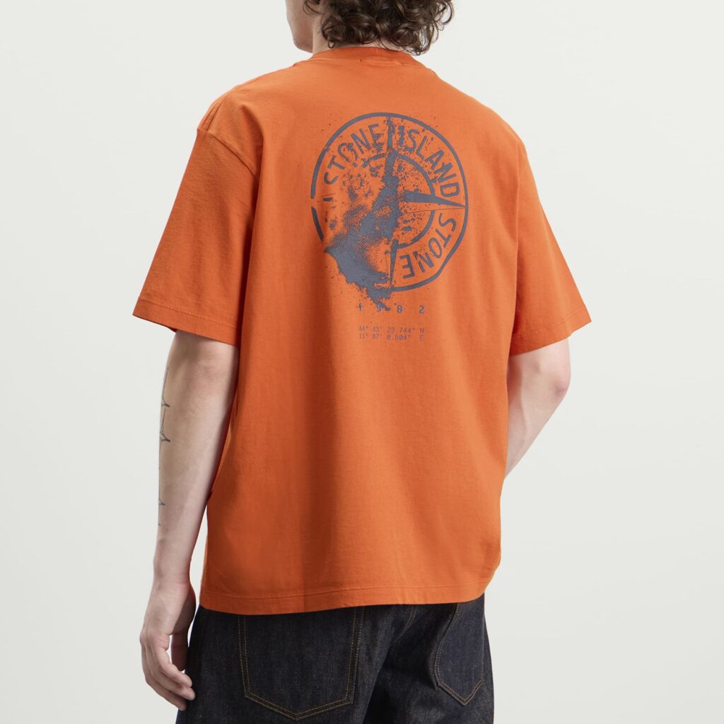 Футболка Stone Island Vertical Placement