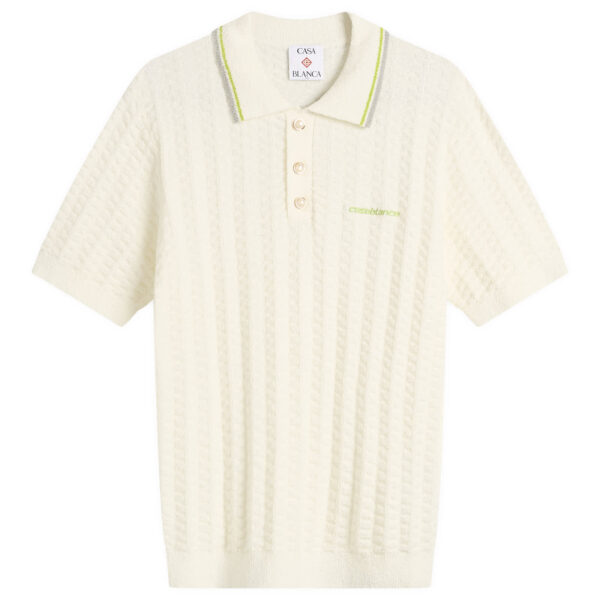 Футболка Casablanca теннисная а Boucle Polo
