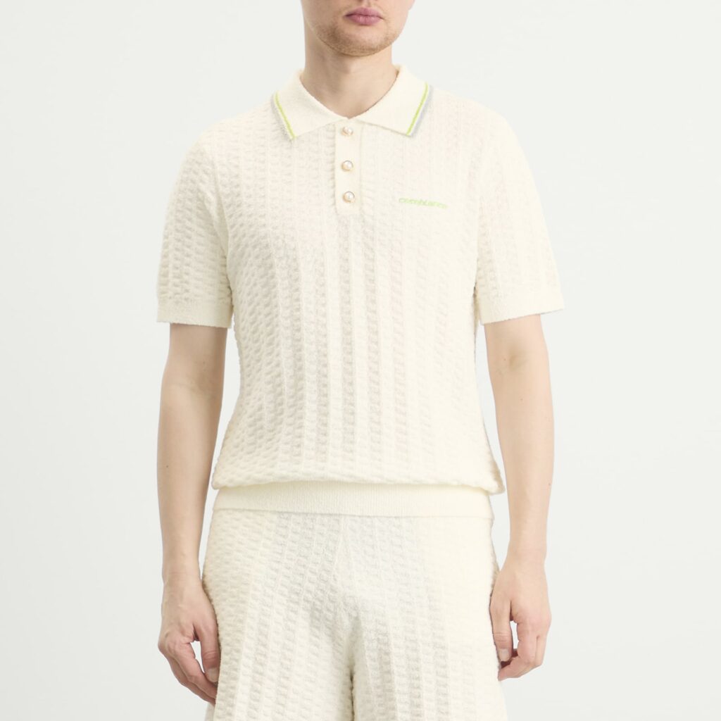 Футболка Casablanca теннисная а Boucle Polo