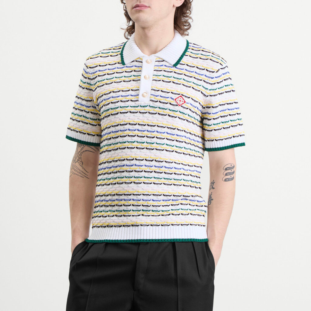 Футболка а Casablanca Stitch Polo