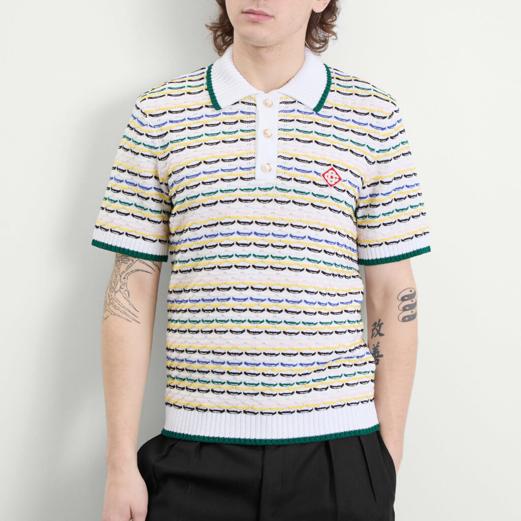 Футболка а Casablanca Stitch Polo