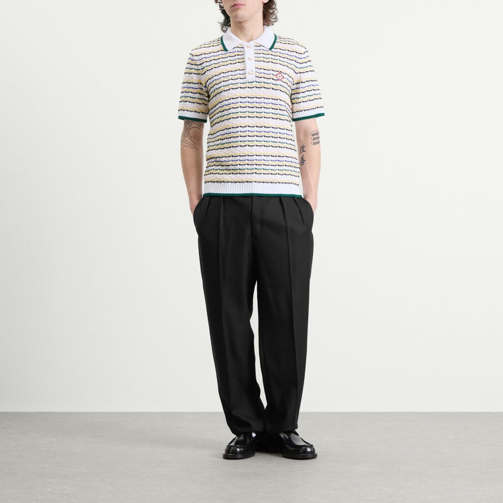 Футболка а Casablanca Stitch Polo