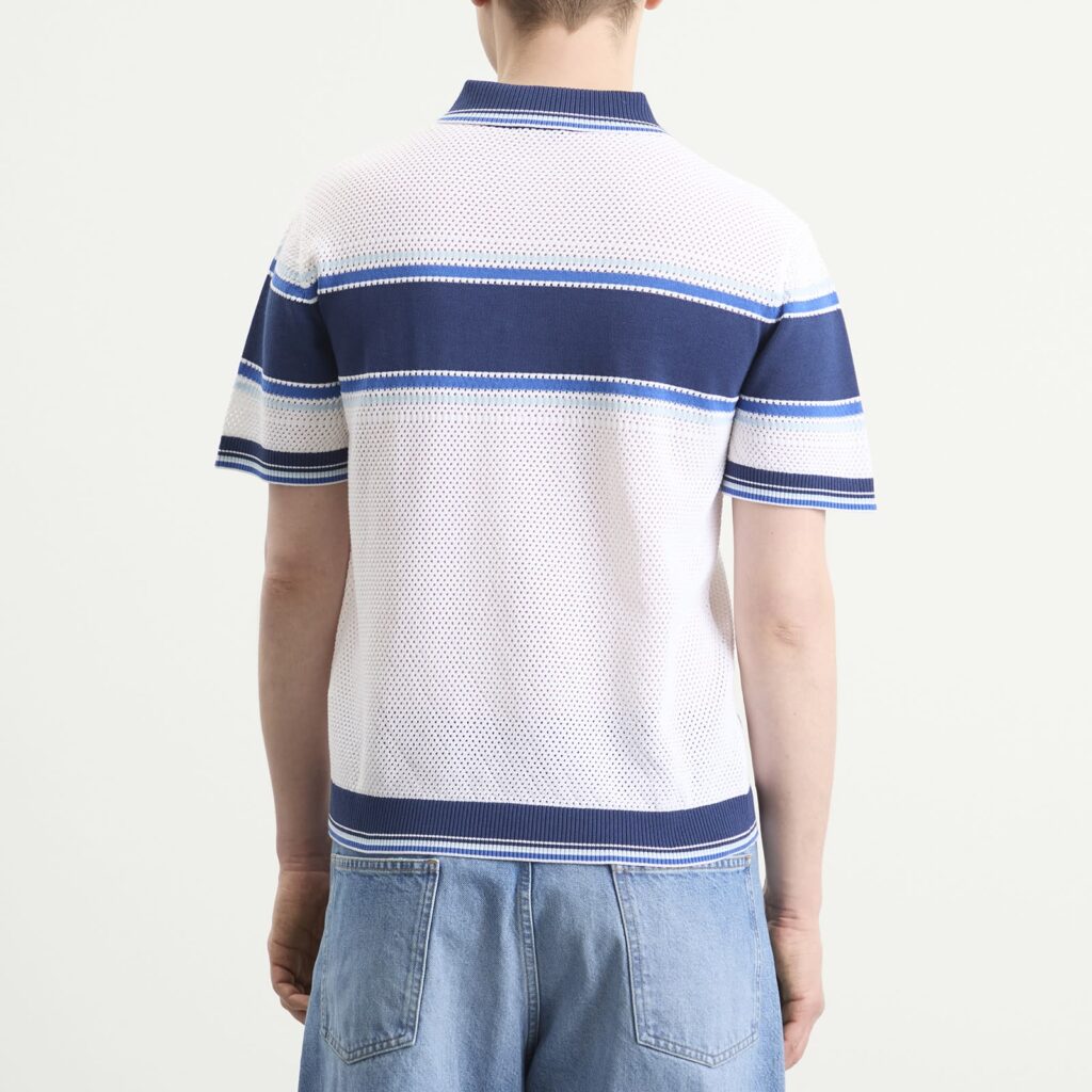 Рубашка Casablanca Mesh Stripe Поло