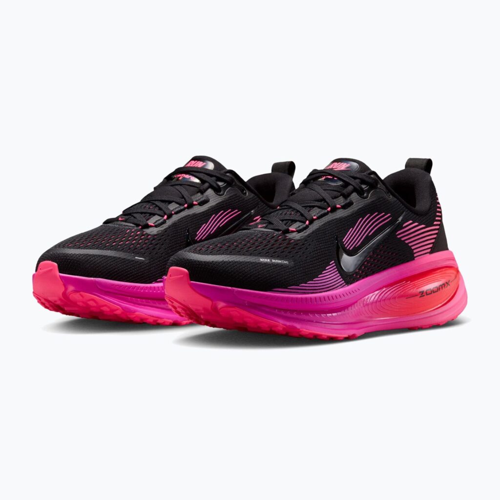 Женские Кроссовки Nike Vomero 18 черный/гипер розовый/лазерный малиновый/черный