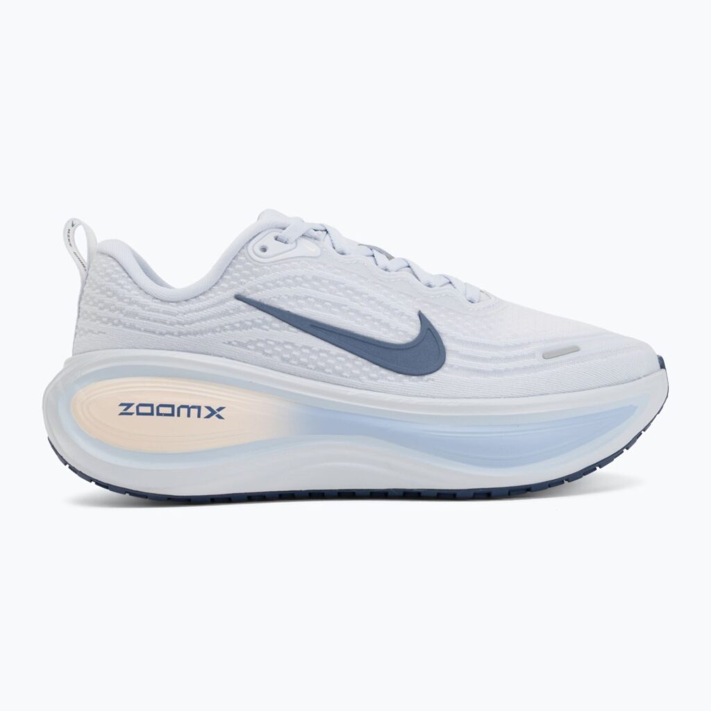 Женские Кроссовки Nike Vomero Plus белый / алюминиевый / футбольный серый / мистический флот