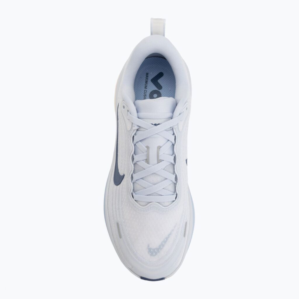 Женские Кроссовки Nike Vomero Plus белый / алюминиевый / футбольный серый / мистический флот