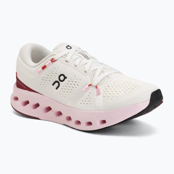 Женские кроссовки для бега On Cloudsurfer 2 ivory/peony