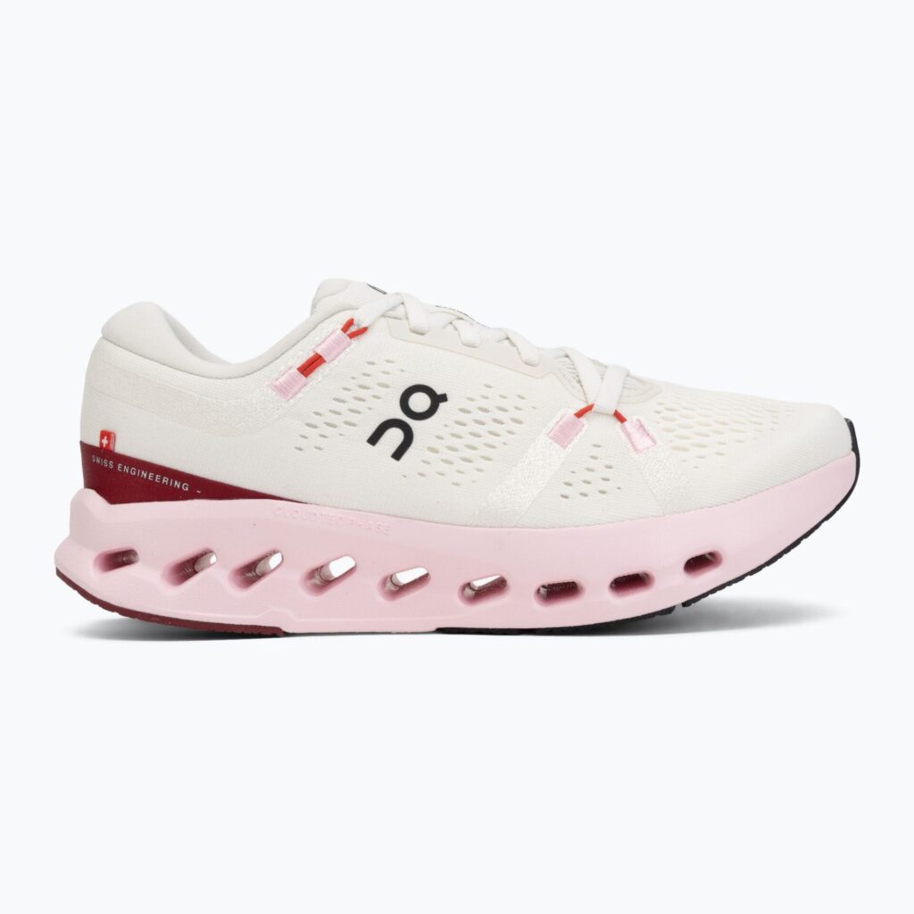 Женские кроссовки для бега On Cloudsurfer 2 ivory/peony