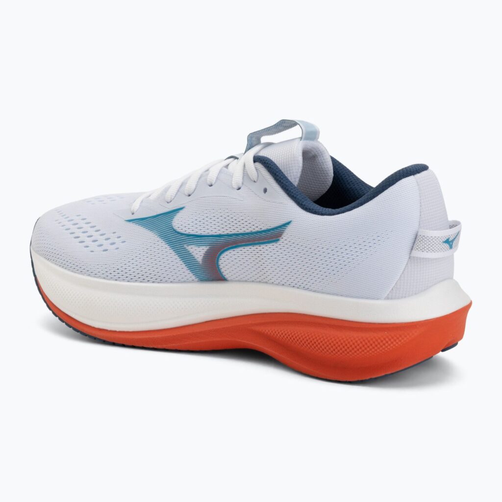 Кроссовки для бега Mizuno Wave Rider 30 white/blue jewel/orange