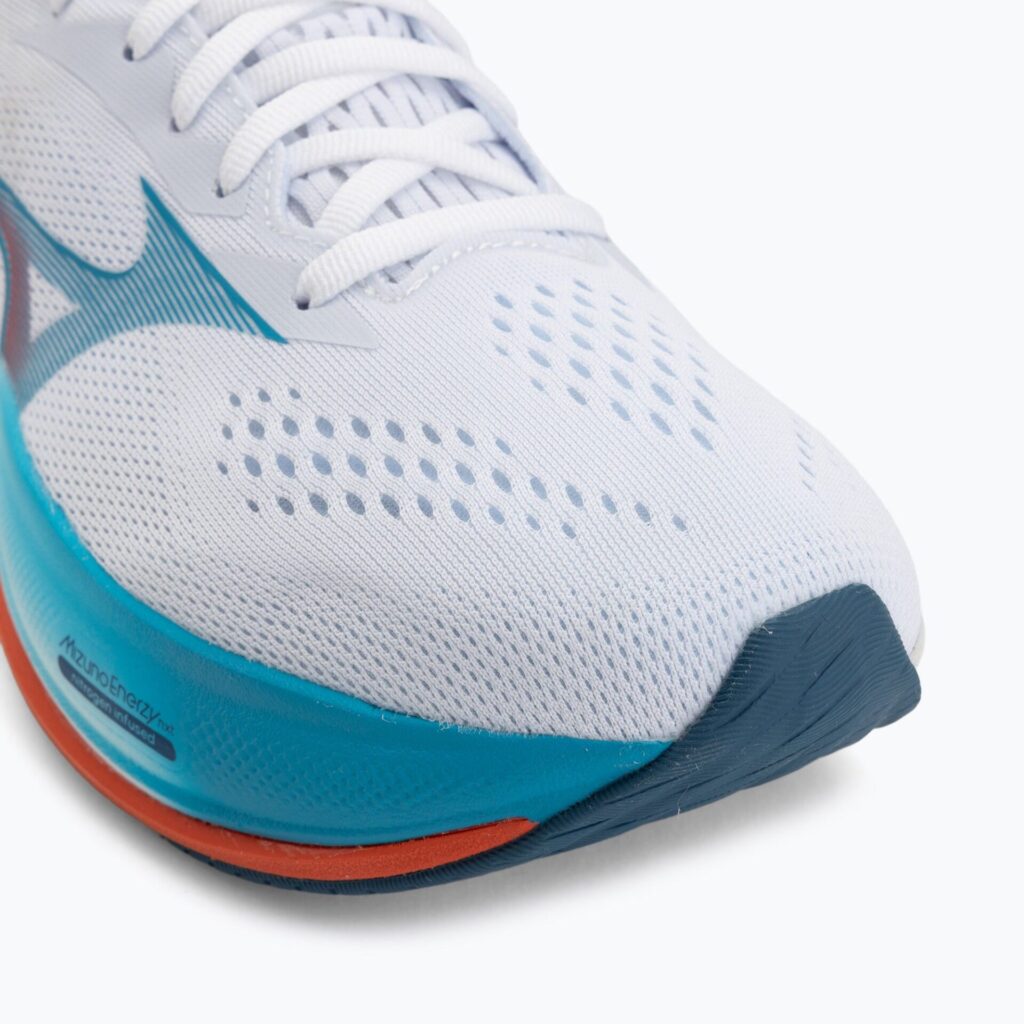 Кроссовки для бега Mizuno Wave Rider 30 white/blue jewel/orange
