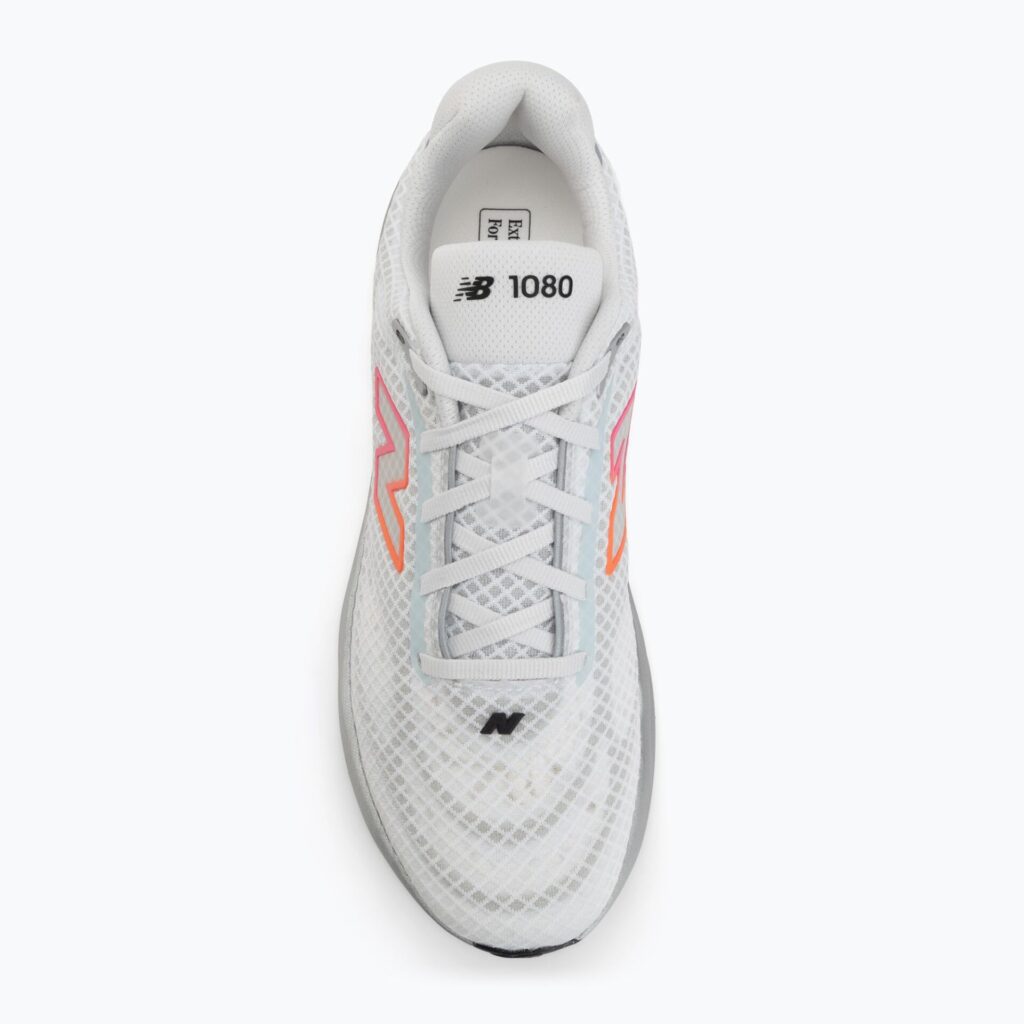 Кроссовки для бега New Balance 1080's V15 103 white/pink heat/tangerine heat